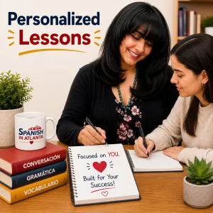Personalized spanish lessons adults