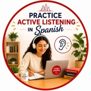 practice active listening in spanish