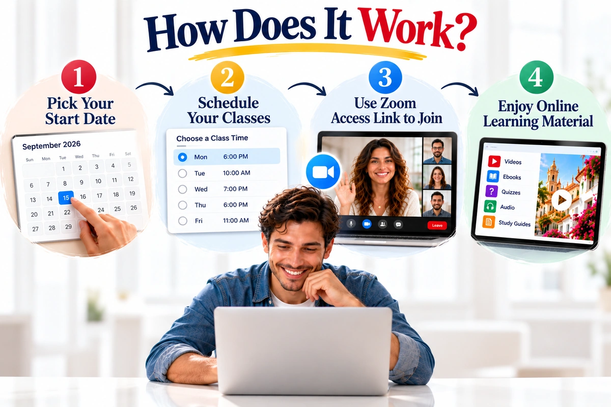learn spanish online adults