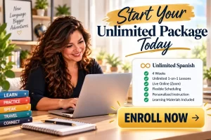 online spanish lessons intensive classes 